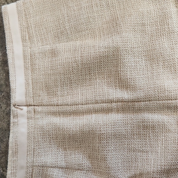 Boden Beige Textured Pencil Skirt Size 8 - Picture 4 of 5